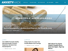 Tablet Screenshot of anxietyhack.com